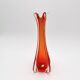 Murano Vase - Ouraline - Sommerso - Red & Yellow - 28cm