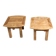 Pair of Teak Coffee Tables by the Brand Roland Vlaemynck