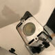 Pair of wall lamps chrome 1970