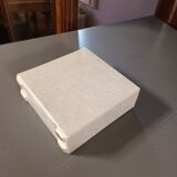 Vintage cracked ceramic vase