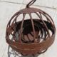Old gyroscopic marine oil lamp