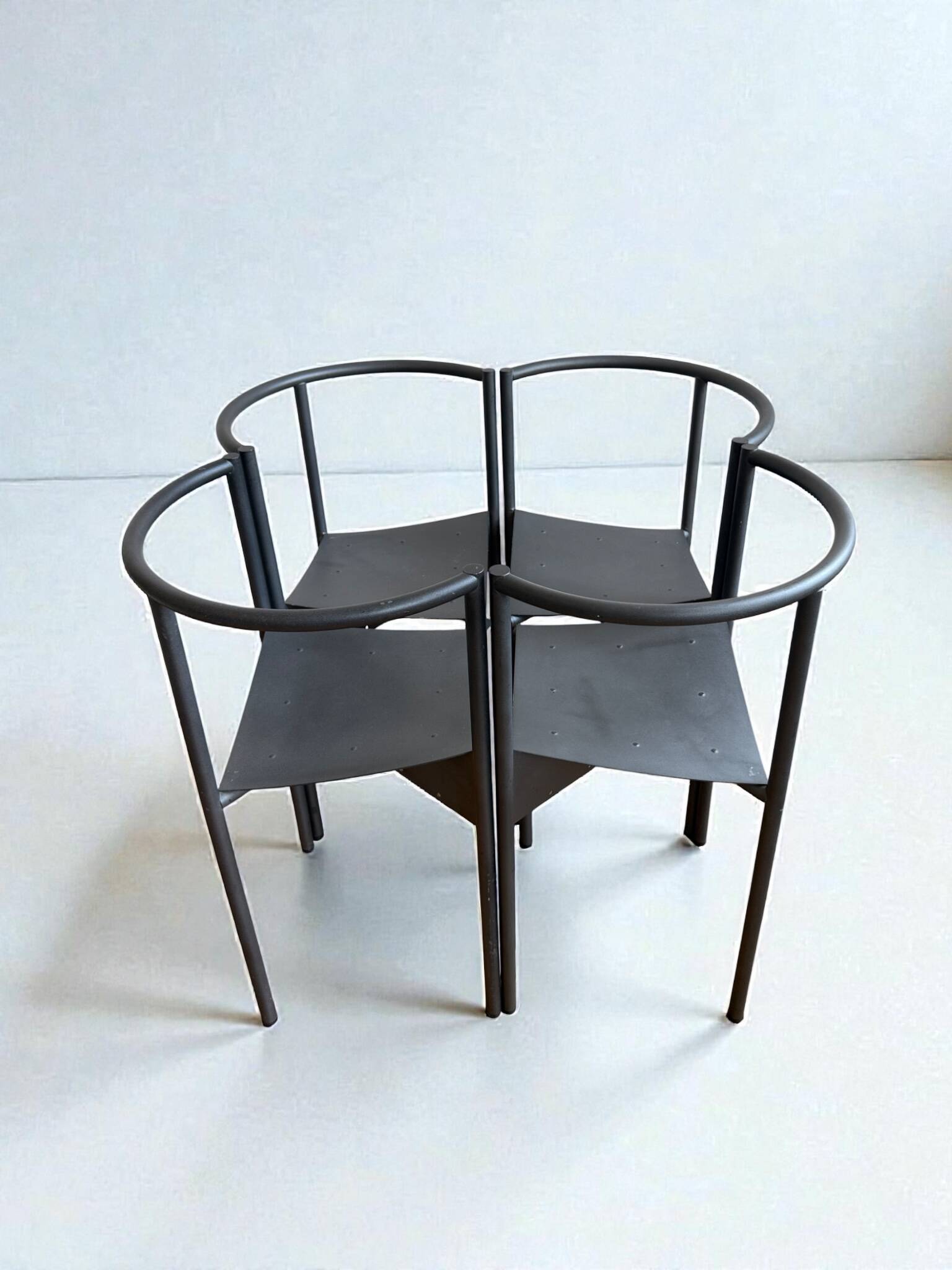 Fauteuils Wendy Wright de Philippe Starck pour Disform, 1986, lot de 4