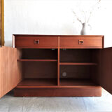 Teak Furniture / Small Enfilade Eric BROUER / Vintage Teck / Scandinavian Buffet / Small Buffet - Vintage Bar Furniture / Made in Denmark / Mid Century
