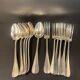 Set of 12 antique silver-plated cutlery – Afenide Manufacture