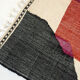 Moroccan Berber Kilim carpet ecru with colorful flats 264x204cm
