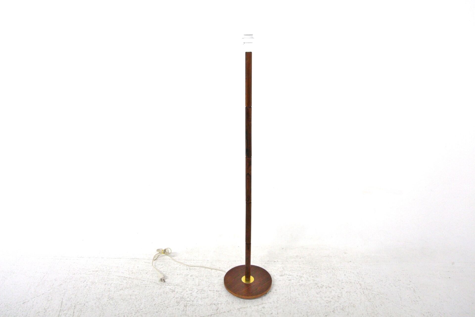 Scandinavian rosewood floor lamp, Sweden, 1960