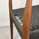 Dining Chair – Teak & Black Danish Cord,  1960