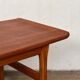 Scandinavian teak coffee table 1960 Denmark