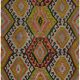 Turkish Handmade Vintage Anatolian Kilim 198 cm x 320 cm