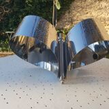 Lustre en inox 1970