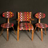 Ensemble de chaises Bow Wood édition Steiner
