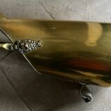Brass coal bucket