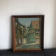 Rue de Colmar huile sur toile