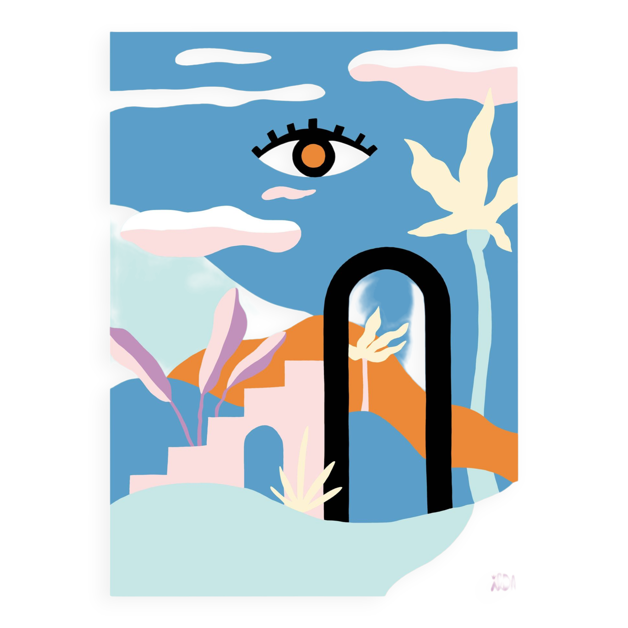 Art print “ILDAVIA DAY 1” 30x40cm