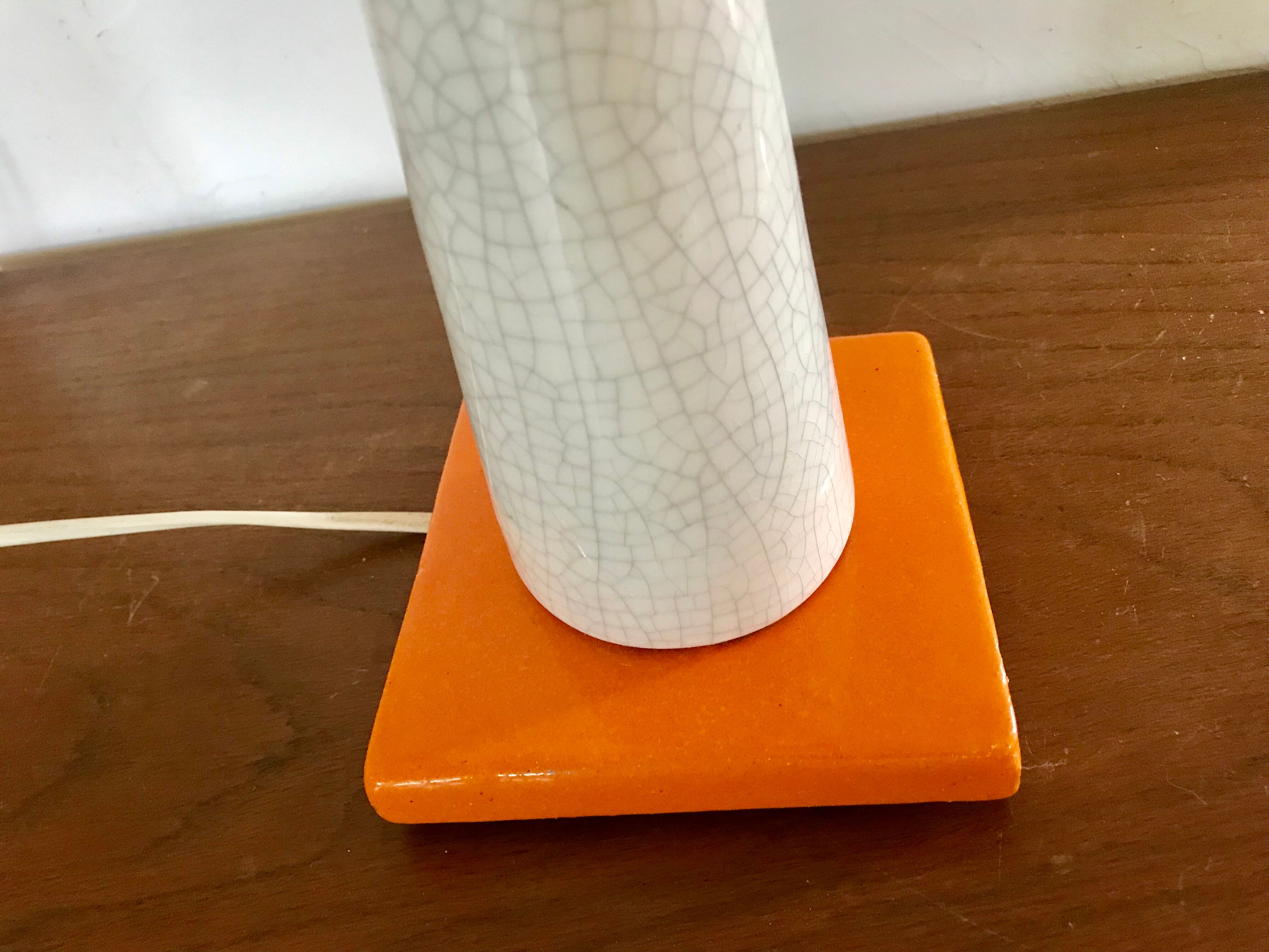 Vintage ceramic lamp