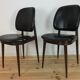 Chaise Pégase par Baumann noire