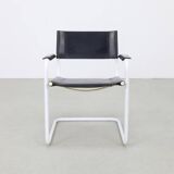 4x Leather Dining Chair, 1980s