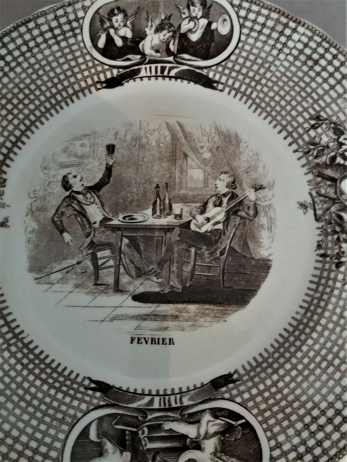 D. Johnston J.Vieillard Talking Plate - February