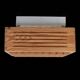 Rare pine wood ceiling flush light by Nordlux / 1970s / Danish Modern Design