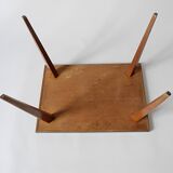 Vintage coffee table design 1960 1970 in wood and formica 60s 70s