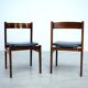 Set of six model 101 rosewood dining chairs by Gianfranco Frattini
