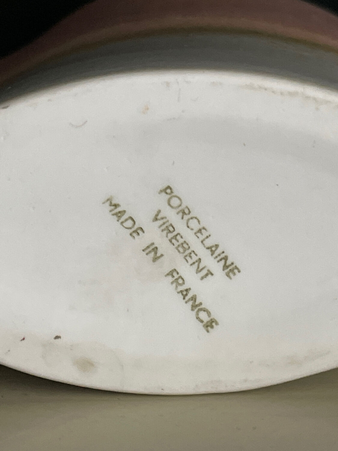 Vase vintage Virebent 1970