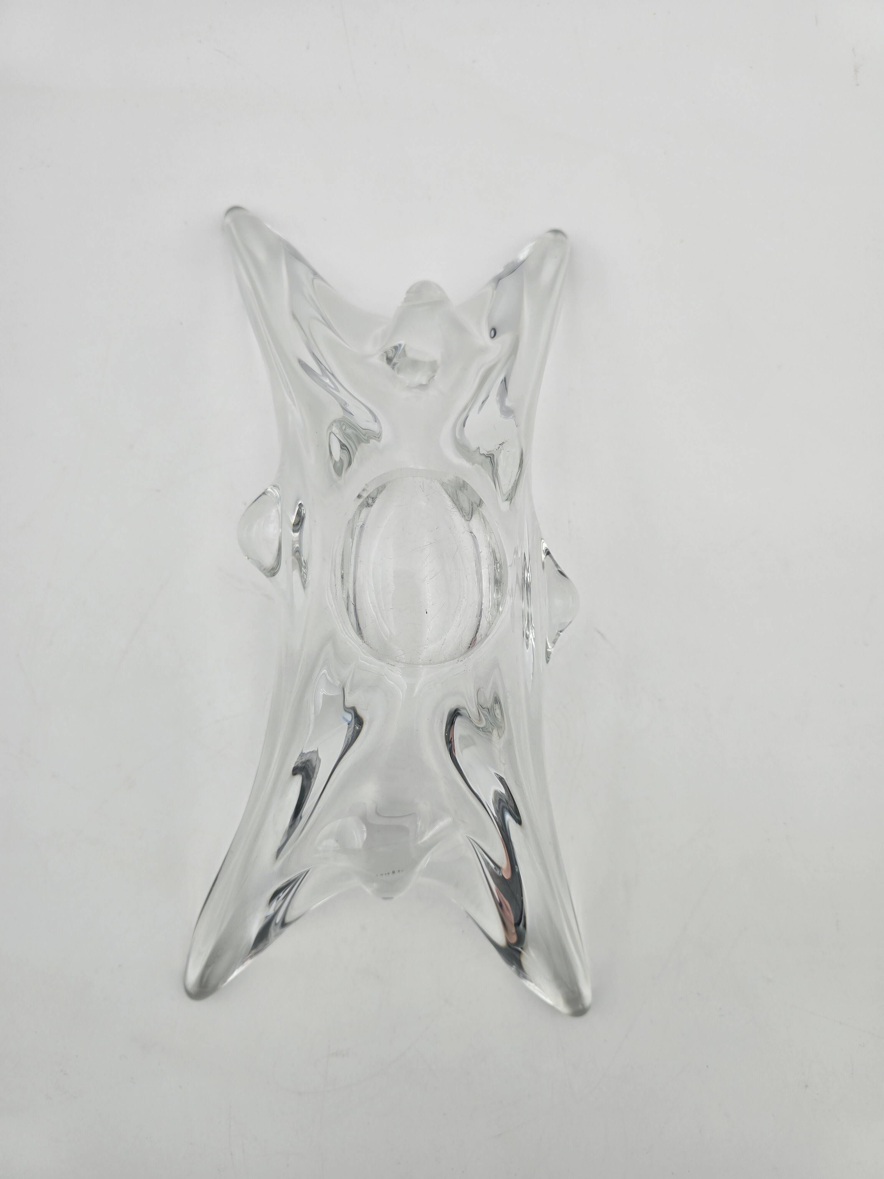 60's glass star emptier