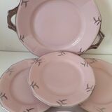 pink porcelain service Hass & Czjzek