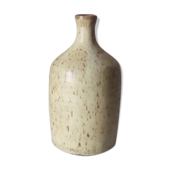Vintage soliflore vase in glazed sandstone