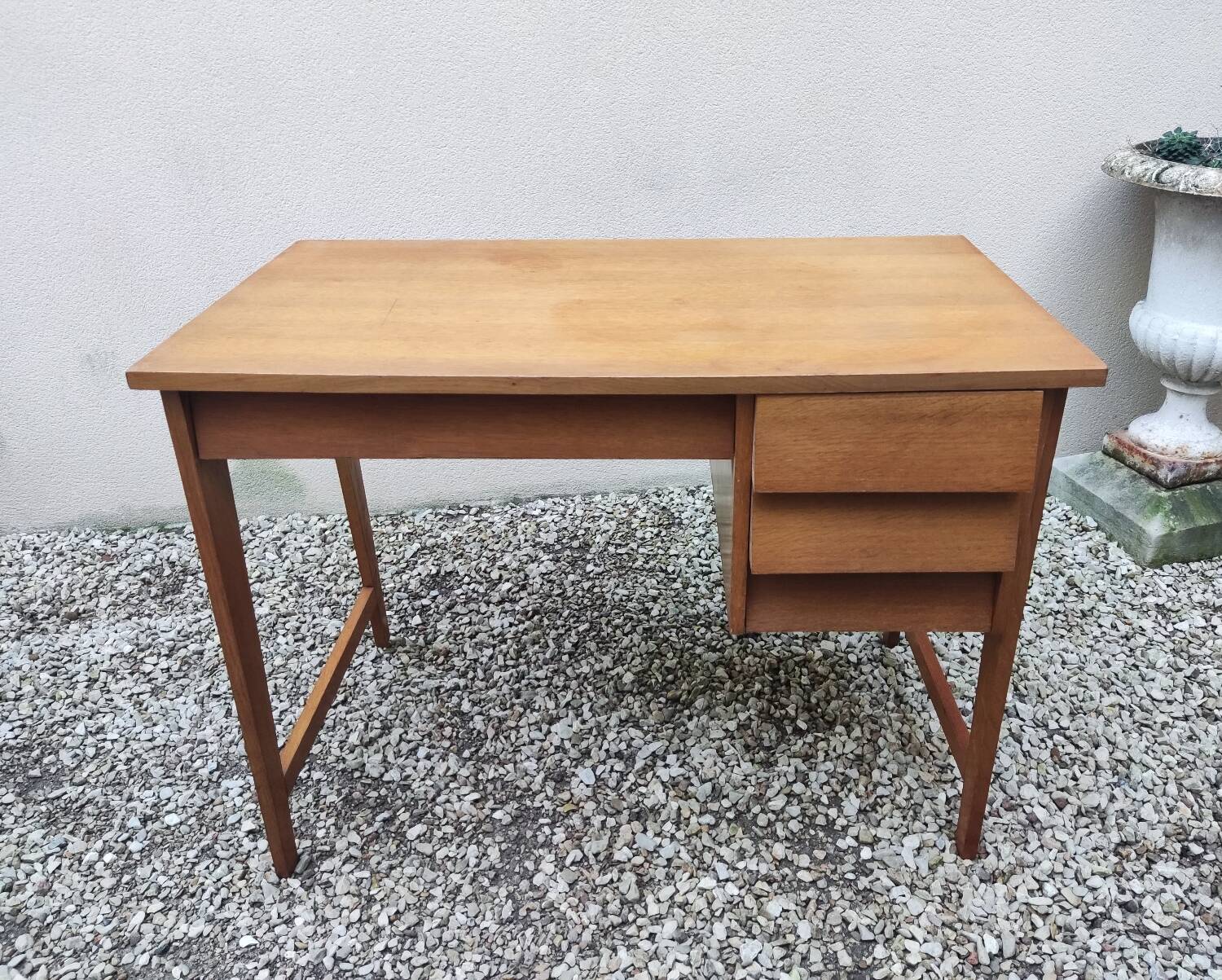 Vintage oak desk