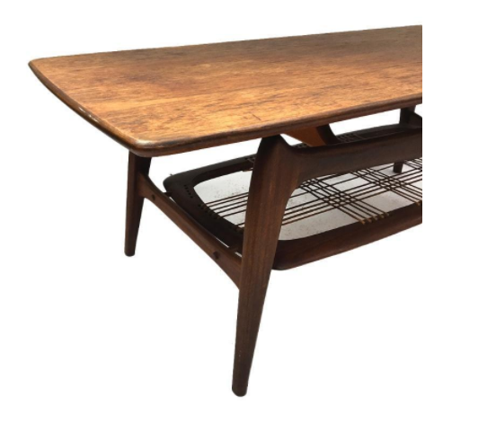 Table basse vintage Webe par Louis van Teeffelen.