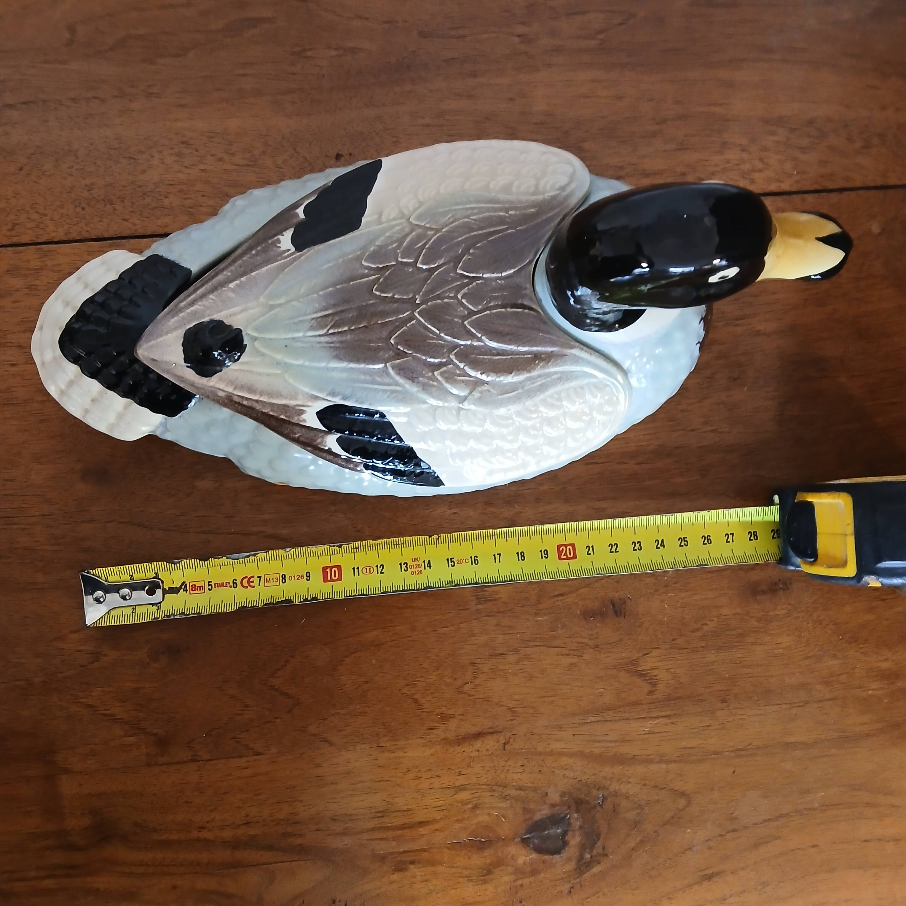 1 bonbonnières canard en faïence