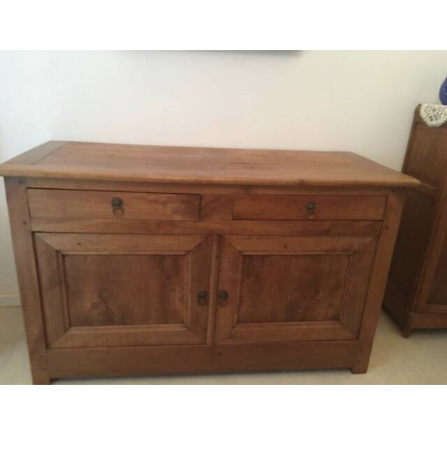 Buffet de campagne en bois massif