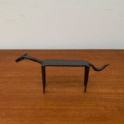 Mid-century wrought iron animal sculpture