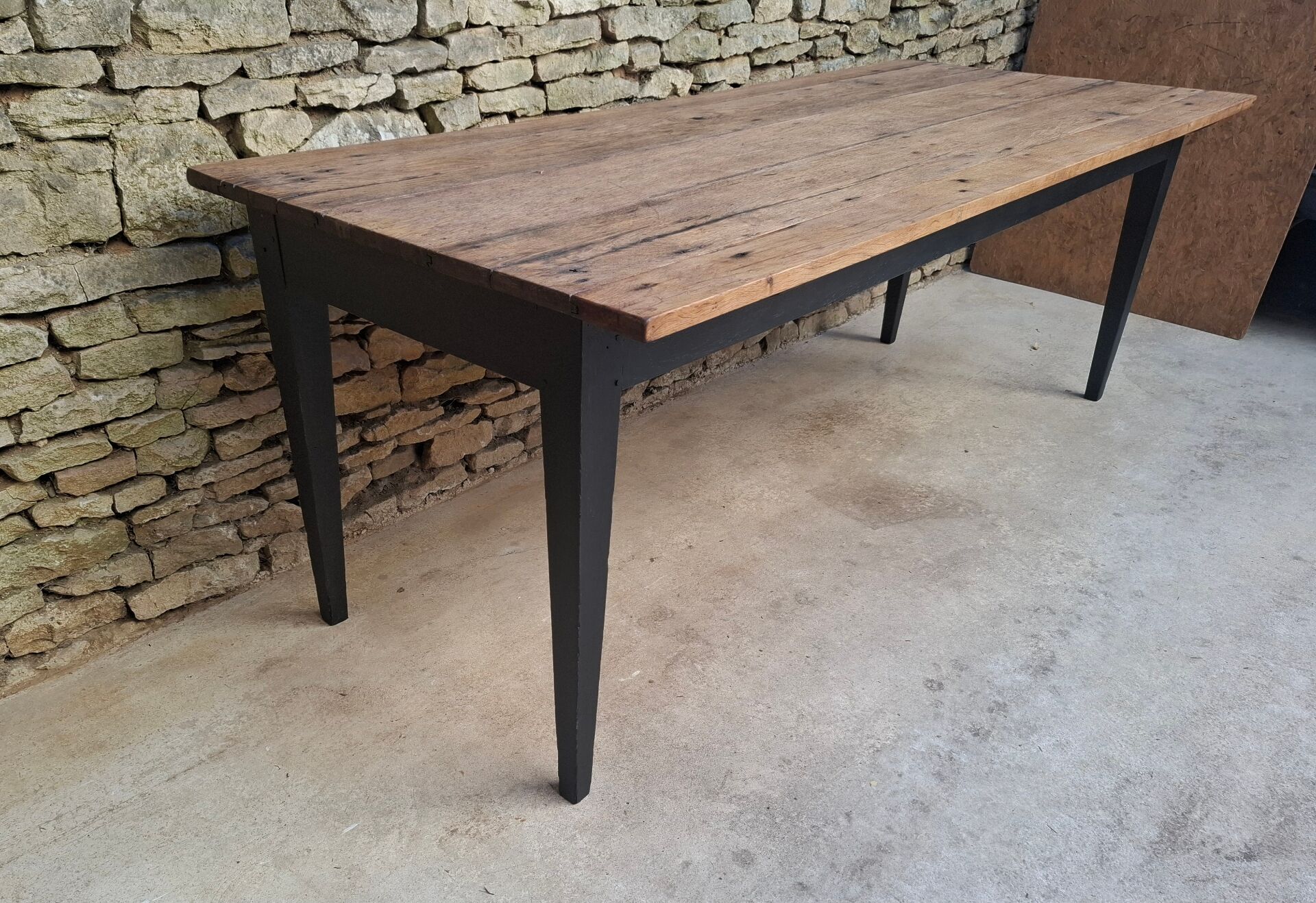 Oak farmhouse table 200cm