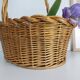 Panier osier tressé