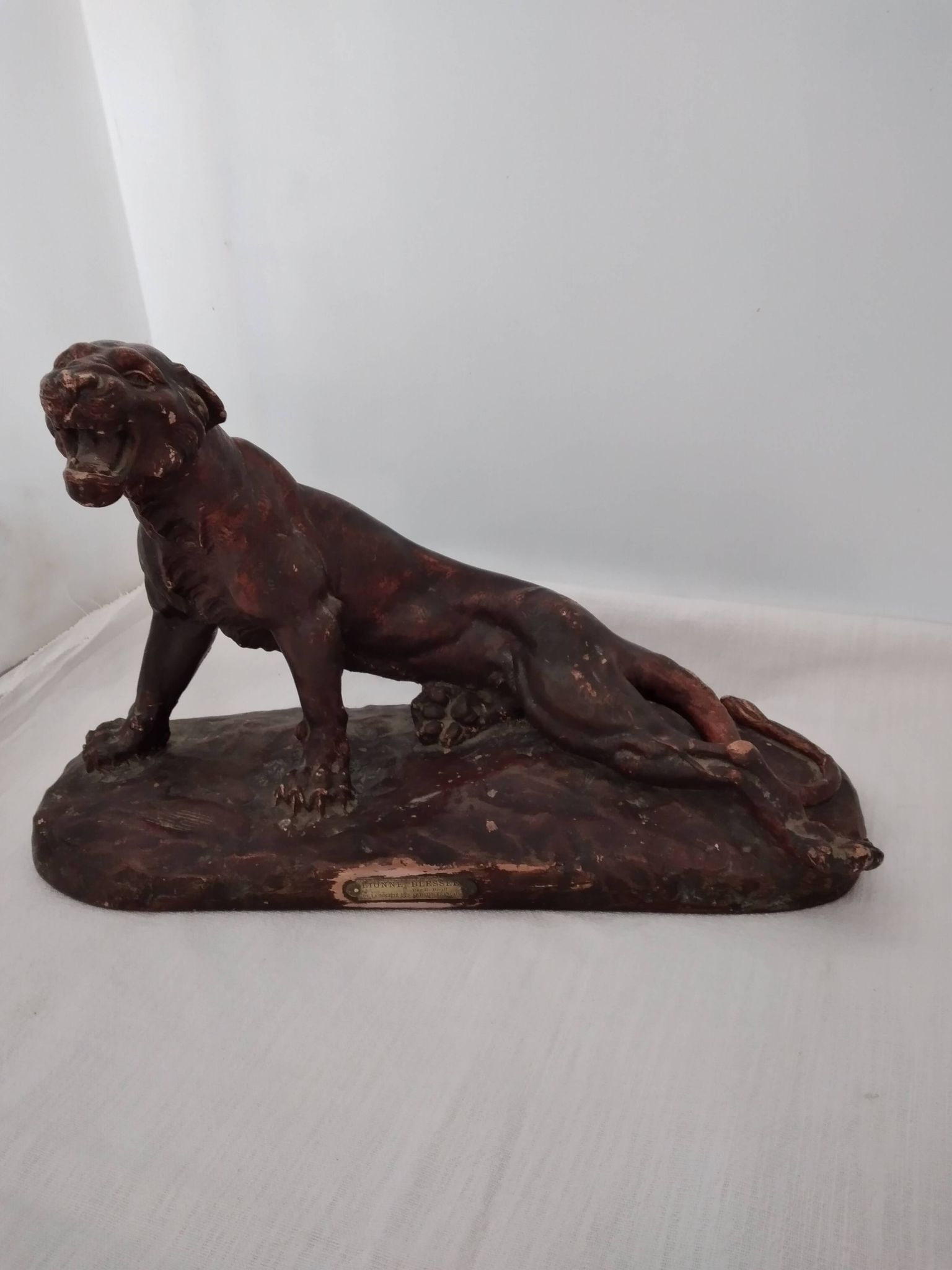 Animal sculpture by Emile Rouff