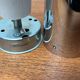 Vintage minimalist wall lamps or ceiling lights from the German space age by Rzb, set of 4.