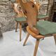 Lot 4 chaises auberge bistrot 1970"