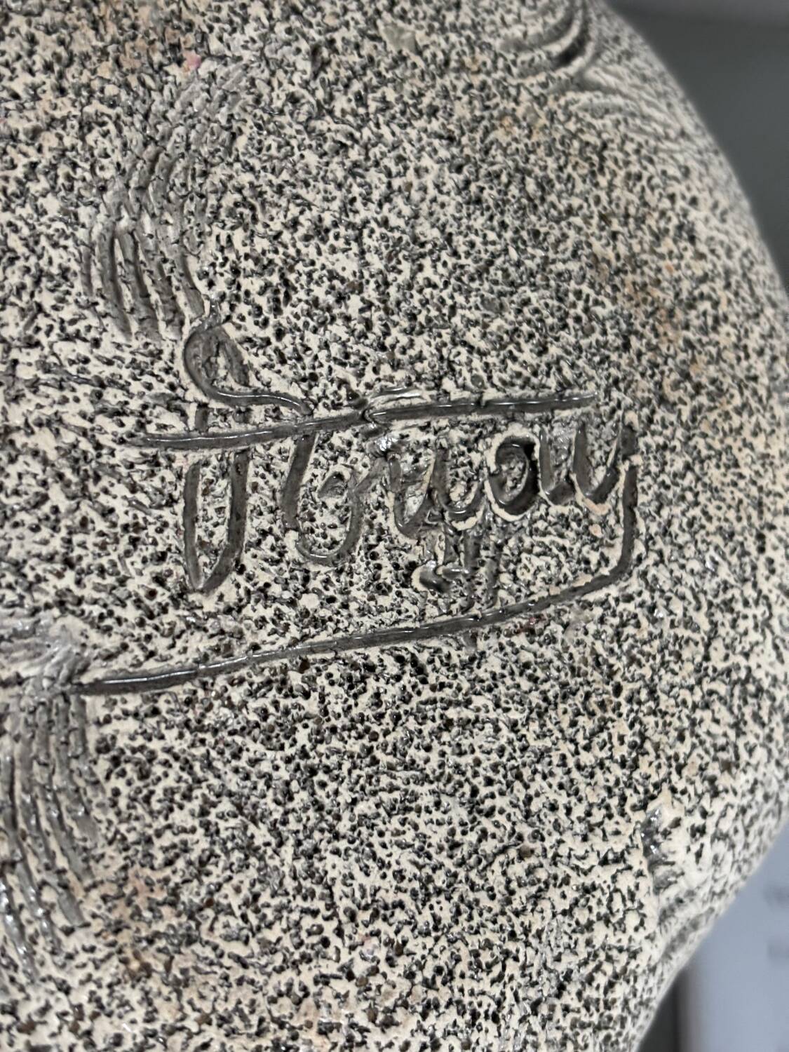 Francis Triay ceramic candle holder