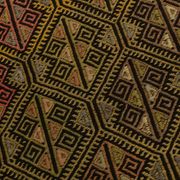 6x7 Turkish Kilim Rug, 180x207Cm