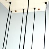 Large Copper & Glass Pendant Lamp from Raak, 1960s