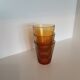Lot de 3 verres vereco ambre