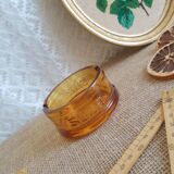 Advertising ashtray Suze amber glass