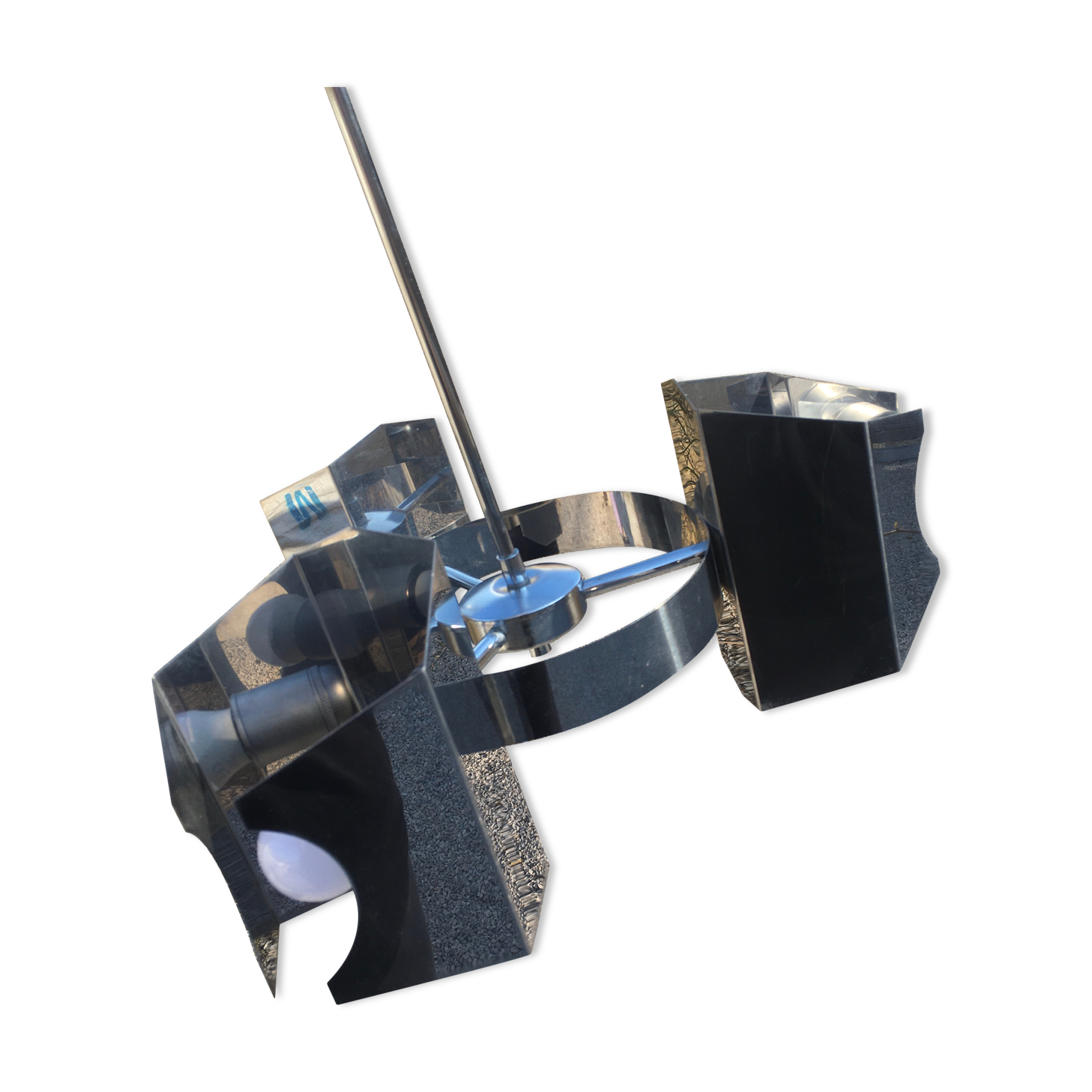 Space Age chandelier 3 lights