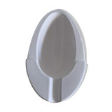 Claude Dumas white ceramic ashtray