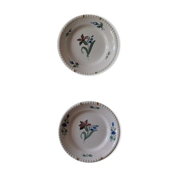 Ceramic wall plates hand made