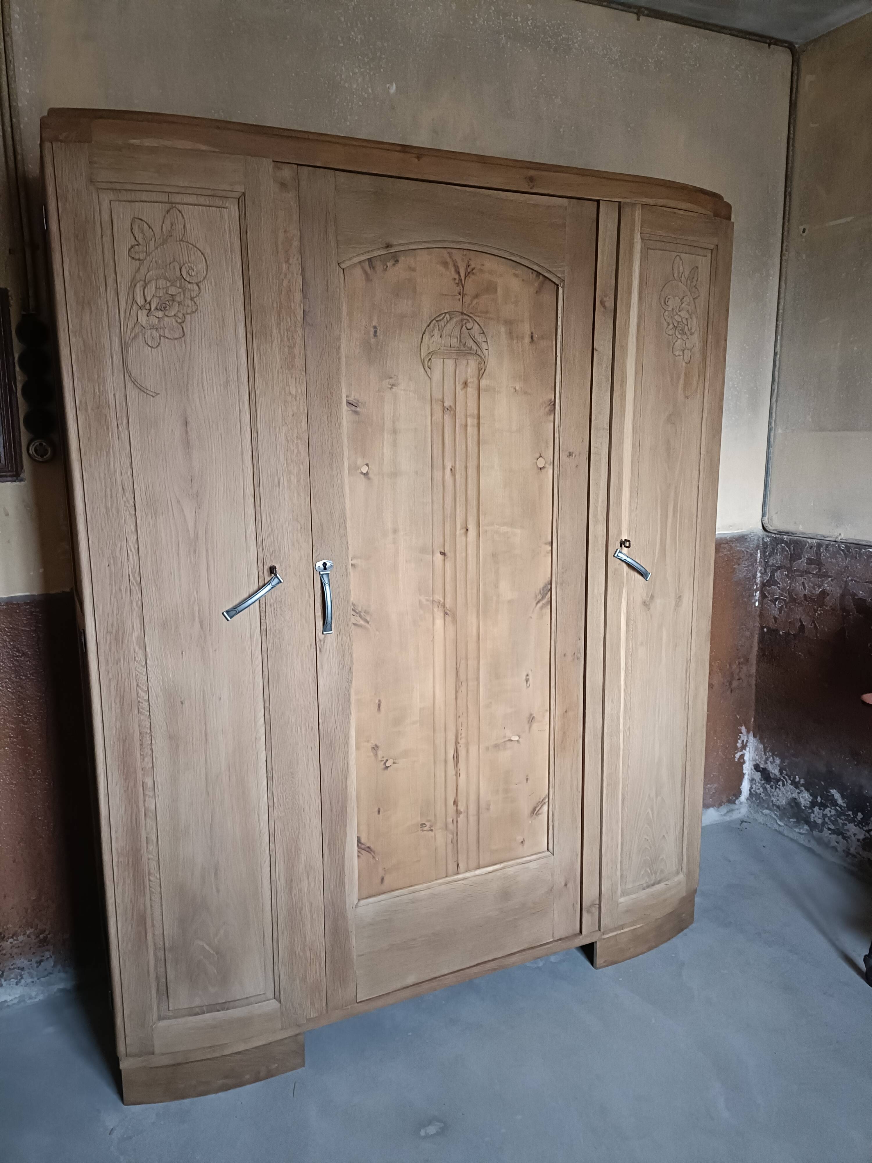Renovated Art Deco wardrobe