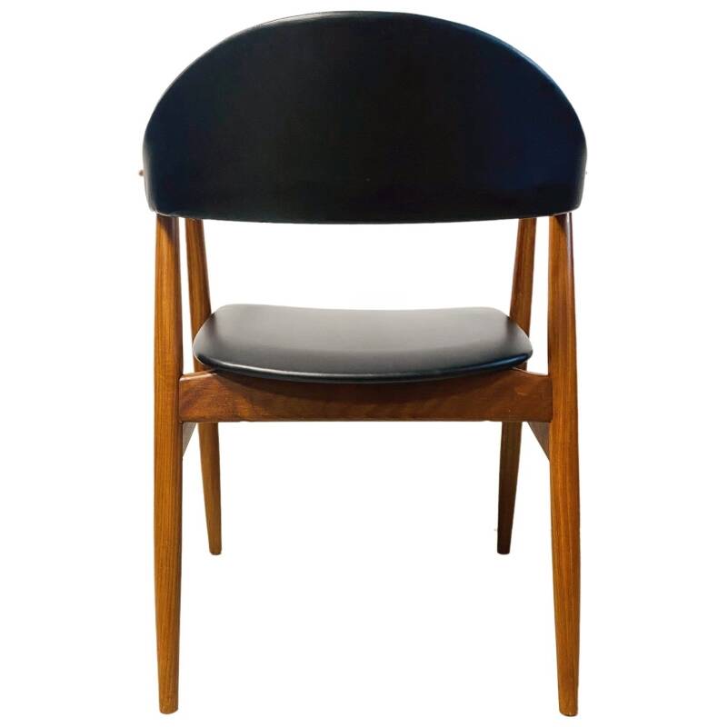 Vintage danish design cow horn chair mahjongg midcentury 1960s