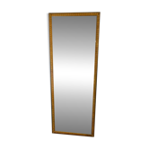 Miroir vintage haut / long avec effet 'carreau'